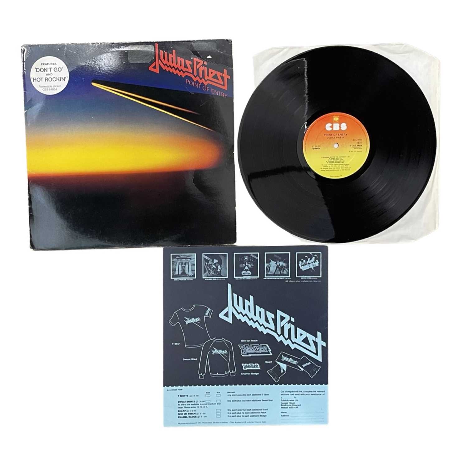 Lot 175 - Judas Priest: Point of Entry, 12