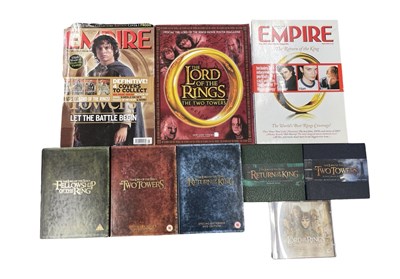 Lot 148 - A mixed lot of Lord of the Rings memorabilia,...