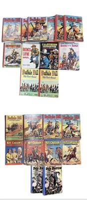 Lot 32 - A collection of 1950s boy's action annuals, to...