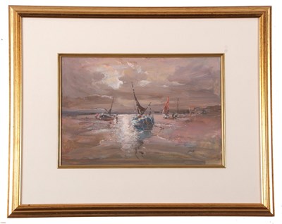 Lot 131 - Jack Cox (British, 20th century), Shipping...