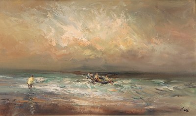 Lot 134 - Jack Cox (British 1914-2007)  Seascape