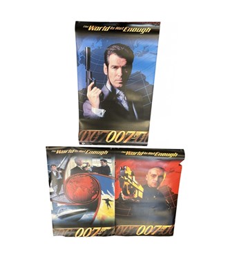 Lot 134 - A trio of promotional 007 James Bond eyeletted...