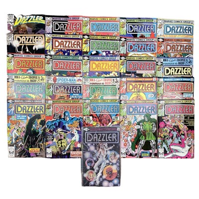 Lot 48 - A collection of 1981 - 1983 Dazzler comic...