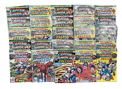 Lot 58 - A collection of 1972-1977 Captain America and...