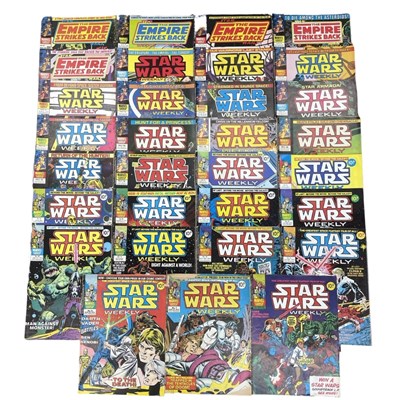 Lot 120 - A collection of 1978-1981 Star Wars Weekly...