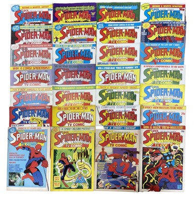 Lot 66 - A collection of 1981 - 1982 Super Spider-Man...