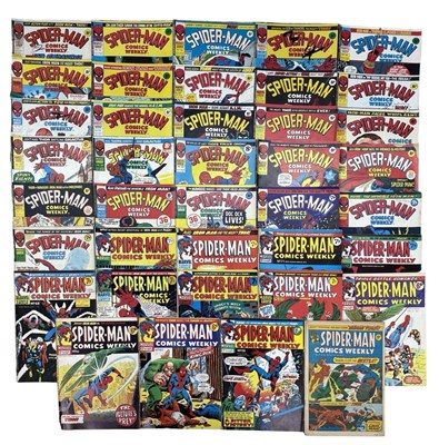 Lot 54 - A collection of 1973-1975 Spider-Man Comic...