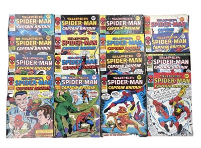 Lot 70 - A collection of 1977 onwards Super Spider-Man...