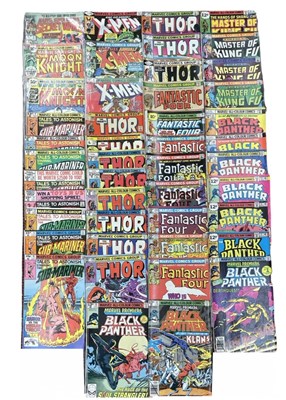 Lot 94 - A mixed collection of various 1970s/80s Marvel...