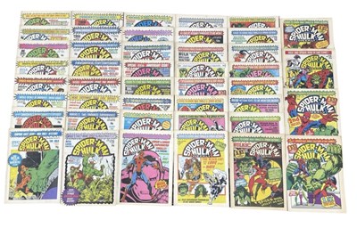 Lot 58 - A large collection of 1980s Spider-Man and...