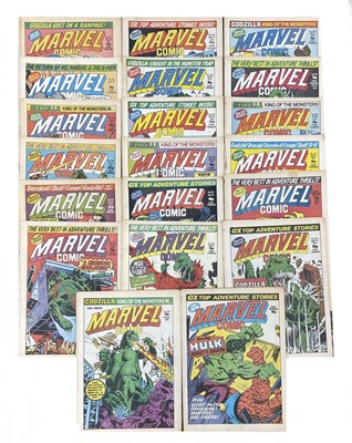 Lot 88 - A collection of 1979 Marvel Comic Issues: 331...