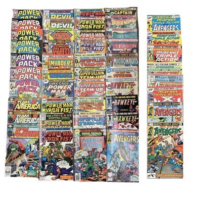 Lot 91 - A large collection of various 1970s/80s Marvel...