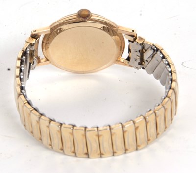 Lot 405 - A Verity 9ct gold gent's wristwatch, the case...