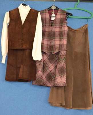 Lot 26 - A group of c.1970/80's clothing to include a...