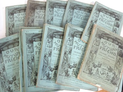 Lot 493 - Dickens Our Mutual F First Edition in Original 20 Parts in 19 Illust Marcus Stone