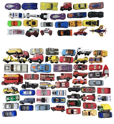 Lot 227 - A mixed lot of various playworn die-cast...