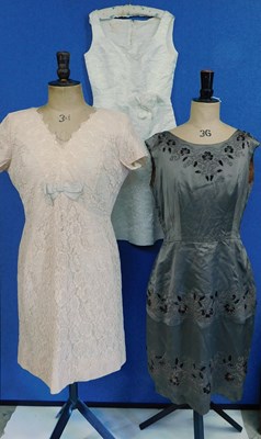 Lot 48 - Three circa 1960's cocktail dresses, to...