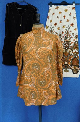 Lot 60 - Three items of circa 1970's lady's wear, to...