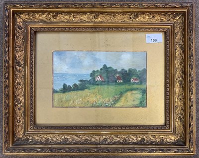 Lot 108 - Naive School, circa early 20th century, A view...