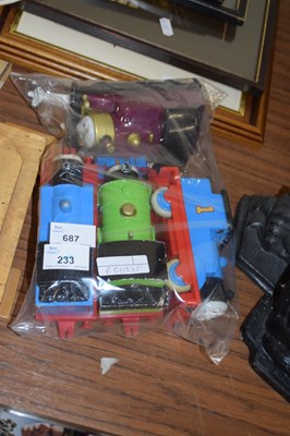 Lot 687 - A collection of Thomas the Tank engine toys,...